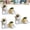 3pcs, variant on Funny Plant Pots Lazy Guy Planter Little Character Flowerpot Flower Succulents Planter Face Flower Pot, Resin Ornaments Home Decoration for Indoor Plants Family and Friends Gift(1pc)
