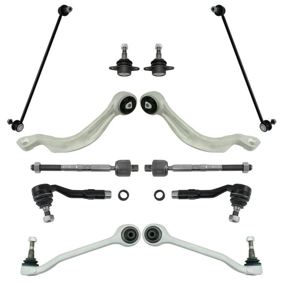 Front Control Arm Ball Joint Sway Bar Link Tie Rod Suspension Kit Set 10pc PSA69187 Fits select: 2008-2010 BMW 535, 2008-2010 BMW 528