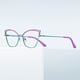 thumbnail image 3 of de bloqueo de Diseñador de moda Montura morado Colcomx anteojos de mujer, 3 of 8