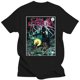 thumbnail image 5 of Camisetas divertidas de levantamiento de potencia, sentadillas, banco y peso muerto, de algodón, estilo urbano, estilo Harajuku, de manga corta., 5 of 7
