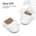 thumbnail image 5 of DREAM PAIRS Toddler Little Girls Mary Jane Ballet Flats Dress Shoes with Bow, 5 of 7