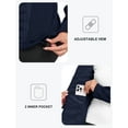 thumbnail image 3 of YIRUIYA Womens Fleece Lined Thermal Hooded Down Jacket Full Zip Lightweight Hybrid Softshell Winter Coat, 3 of 8