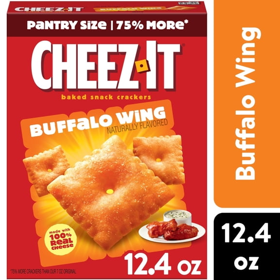 Cheez-It Buffalo Wing Cheese Crackers 12.4 oz - Pack of 1