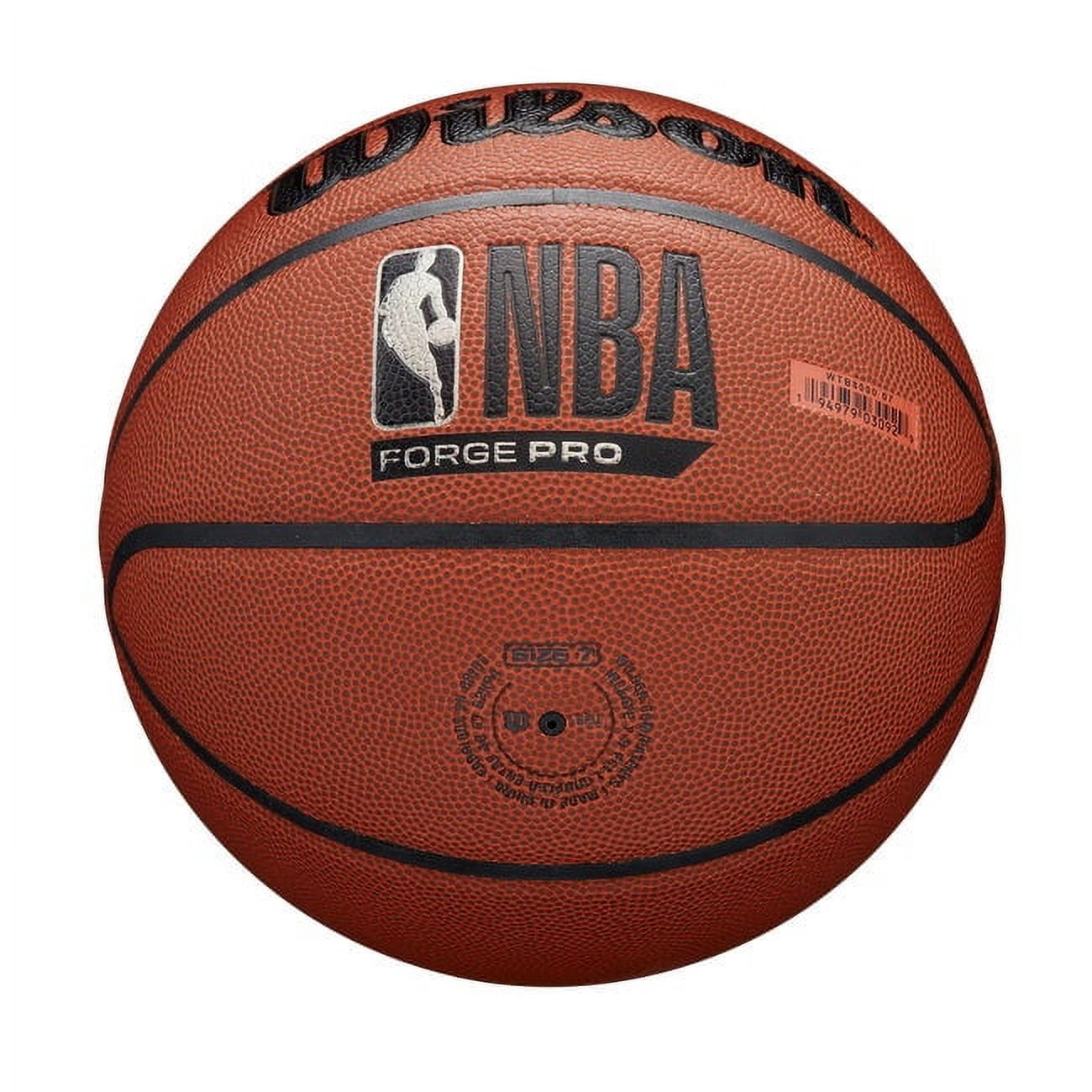 Wilson NBA Forge Pro Indoor/Outdoor Basketball- Size 7, Brown
