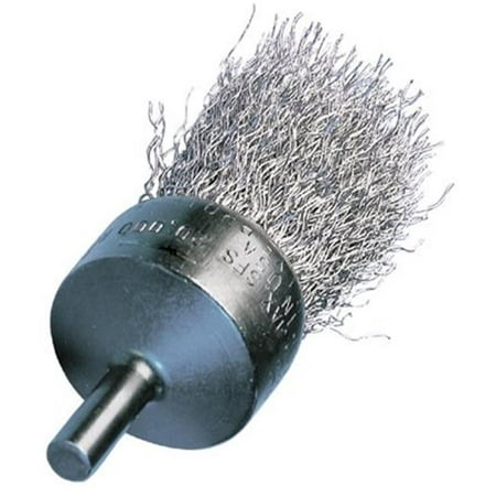

1 Inch Crimped Wire End Brush .010 Ss Wire