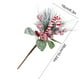 thumbnail image 3 of xihome Ramas navideñas artificiales de PVC con bayas rojas para decoracin festiva de mesas y centros de mesa navideños, 3 of 6