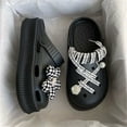 thumbnail image 4 of Outdoor Women Slippers Slippers for House Thick Sole Quality Luxury Summer Sandals for Girls Fashion Korean Style Charms Shoes, 4 of 6