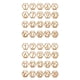 thumbnail image 1 of 2X 1-20 Numeros Signo de Madera Numero de Mesa Hexagonal de Boda Numeros de Mesa de Madera Signo, 1 of 6