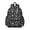 Astronaut and Planet, variant on Astronaut and Moon Black Pattern Backpack for School, Cute School Bag with Adjustable Shoulder Straps and Padded Back, 13.4"x11"x4.7"