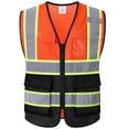 thumbnail image 1 of Chaleco de seguridad Ekksafety EK175 reflectante de 5 bolsillos ANSI, 1 of 6