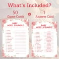 thumbnail image 2 of Juego de baby shower OLOUTAB 50 juegos de baby shower para chica, 2 of 7