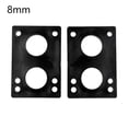 thumbnail image 4 of 2 Pcs 8mm Soft Skateboard Truck Riser Shock Pads Longboard Shockpad Washers, 4 of 6