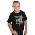 thumbnail image 5 of Saturdays Are For the Bows Hunting Crewneck T Shirts Boy Girl Teen Brisco Brands L, 5 of 6
