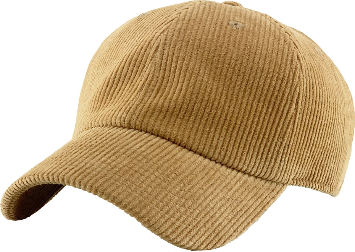 CORDUROY CLASSIC BASEBALL DAD HAT CAP 