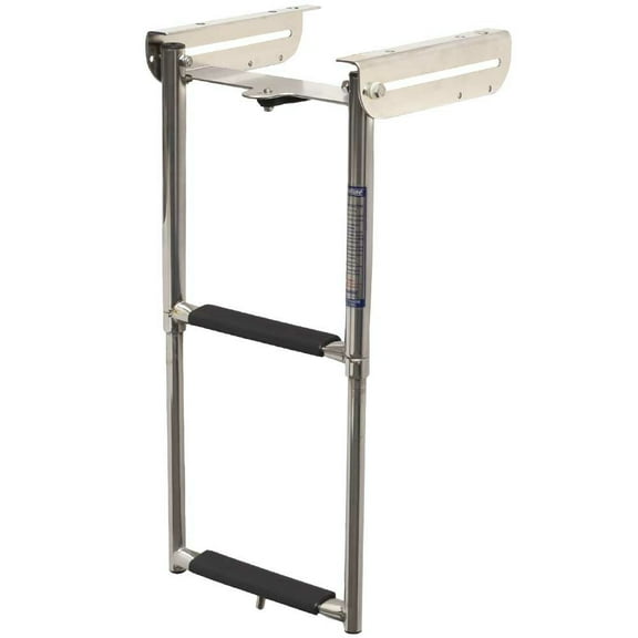Windline Boat Under Platform Ladder SM-2XN | 2 Step 23 7/8 Inch SS