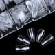 thumbnail image 1 of Uñas postizas de ataúd natural, 500 piezas de uñas acrílicas de bailarina, cubierta completa, puntas de uñas postizas artificiales con forma de ballet, 10 tamaños, 1 of 1