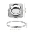 thumbnail image 2 of HONMEET Silent Check Valve for Air Compressor, Stainless Steel Exhaust Vent Cover, 1 Set Replacement Part, 2 of 5
