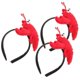 thumbnail image 2 of 3Pcs Crayfish Hair Band Cartoon Character Hair Lovely Ears Head Hoops, 2 of 3