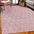 thumbnail image 3 of Vintage Decorative Rug, Classical Art Nouveau Style Floral Pattern with Renaissance Inspirations, Quality Carpet for Bedroom Dorm and Living Room, 6 Sizes, Pale Salmon, by Ambesonne, 3 of 4