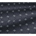 thumbnail image 5 of oneOone Viscose Jersey Fabric Diamond & Circle Block Printed Craft Fabric BTY 60 Inch Wide, 5 of 5