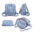 thumbnail image 3 of Mochila Los Misterios LMB10006 color azul diseño lisa 16L, 3 of 4