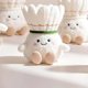 thumbnail image 3 of Kugachren Plush Badminton Keychain, Cute Soft Toy Pendant for Bag Car Keys Accessory Gift, 3 of 5