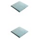 thumbnail image 4 of Monstrate Cojín de silla suave con lazos Taburete Respaldo Almohada Oficina Color sólido Asiento protector Estilo simple Estera antideslizante Verde 2Conjunto, 4 of 6
