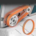 thumbnail image 2 of Correa de conducción de cepilladora eléctrica para Makita 1900b 225007 Bkp180 Kp0800 N1923bd Hfmqv, 2 of 4