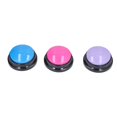 thumbnail image 1 of 3Pcs Dog Buttons Purple Blue Pink 30s Recording Pet Training Widely Used Dog Talk Buttons for Training Recording, 1 of 14