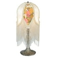 thumbnail image 6 of Meyda Tiffany - 109198 - One Light Accent Lamp - Fabric & Fringe - Antique, 6 of 7