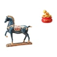 thumbnail image 1 of Escultura Equina Majestuosa De Riqueza, Adorno De Prosperidad, Cuenco De Tesoro De Caballo De Abundancia, Decoración Feng Shui Para El Hogar, La Oficina Y La Sala De Estar., 1 of 8