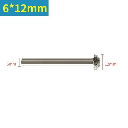 

Diamond Burr Carving Grinding Bit 6mm Shank for Engraving Abrasive Rotary Tool