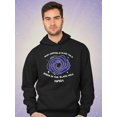 thumbnail image 2 of NASA What Happens In Black Hole Hoodie Men -NASA Designs, Male Small, 2 of 4