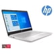 thumbnail image 1 of Laptop HP 14-DK1035 AMD Ryzen 3 3250U 2.6GHz HDD 1TB RAM 4GB 14" IPS WIN10 Webcam Natural Silver 34Z14UA#ABA, 1 of 5
