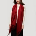 thumbnail image 3 of Winter Women Warm Scarf Long Shawl Large Scarves Cold Weather Thick Blanket Colorful Gift, 3 of 7