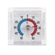thumbnail image 3 of Metro Temperatura Al Aire Libre Interior Del Termómetro Digitaces La Ventana Plástica Cuadrada, 3 of 8
