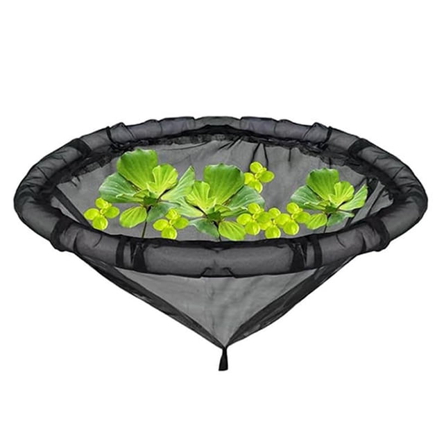 Round Floating Plant Barrier Fish-Safe UV-Resistant Pond Plant Protector