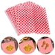 thumbnail image 4 of GOOHOCHY 100 Uds. Papel para envolver alimentos papel desechable a cuadros rojos hoja de papel para patatas fritas papel a prueba de aceite papel a prueba de grasa (30x30cm), 4 of 7