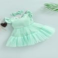 thumbnail image 3 of Little Girls Sweet Style Dress  Mesh Splicing Princess Skirt, 3 of 9