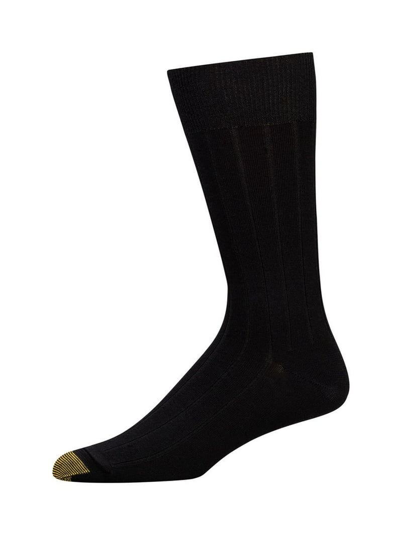 Gold Toe Men's Hampton Crew Dress Socks, Reinforced Toe, One Size, 3 Pack -  Walmart.com