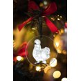 thumbnail image 5 of WIRESTER Large 3 inch Acrylic Ready to Hang Ornament, Hanging Ornaments for Christmas Tree Holidays Party Home Office Xmas Tree Decoration Gift - White Silkie Chicken, 5 of 6