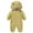 Green, variant on ameIAEA Unisex Baby Snowsuit Newborn Infant Fleece Lined Hooded Romper Boys Girls Winter Warm Jumpsuit
