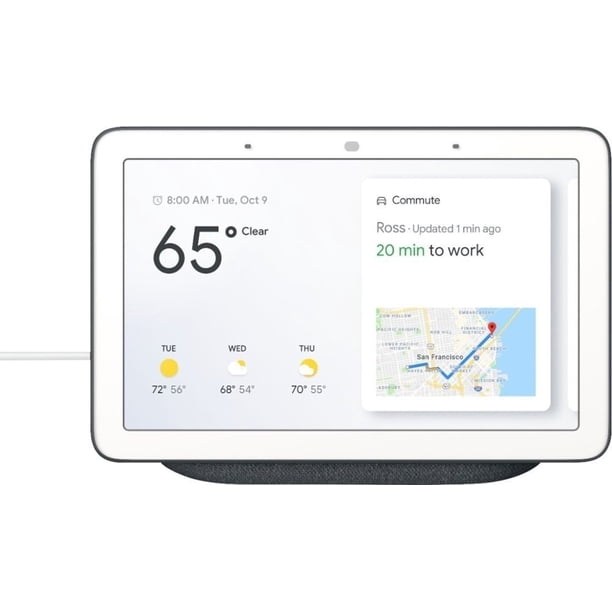 Asistente inteligente Google Home Hub Wi-Fi Bluetooth. Google Nest