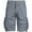 Gray, variant on IROINNID Men's Workout Shorts Multi-Pocket Casual Flat-Front Outdoor Shorts