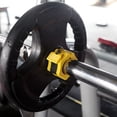 thumbnail image 3 of 2” Olympic Barbell Clamps - Solid ABS Locking Barbell Collars with Quick Release - for Professional Training Strong Lifts and Olympic Training- Set of 2, 3 of 4