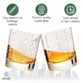 thumbnail image 3 of Greenline Goods Whiskey Glasses - 10 Oz Tumbler for Detroit Lovers (Single Glass) - Etched with Detroit Map - Old Fashioned Rocks Glass, 3 of 6