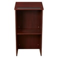 thumbnail image 5 of Oklahoma Sound 20 Series Modern Wood Full Floor Lectern in Mahogany, 5 of 7