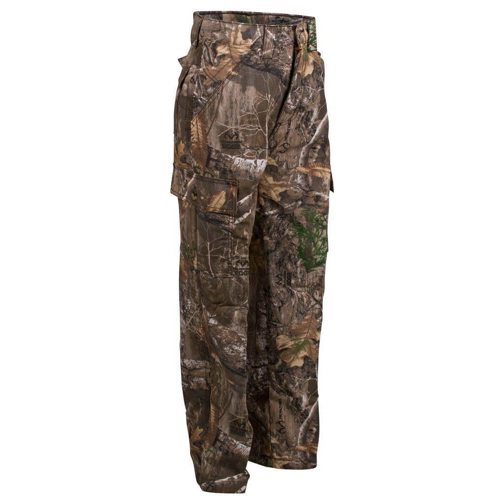 King's Camo Kids Realtree Edge Classic Cotton Six Pocket Pants by