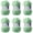 Spring Green, variant on Loops & Threads Fluffy Chenille Yarn - Jumbo (7) 100% Polyester, Soft Fuzzy Yarn for Knitting & Crochet Blankets, Hats, Plushies & Sweaters, 23 yd / 10.58 oz Skein, 6 Pack