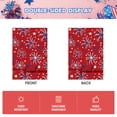 thumbnail image 5 of Sm:)e Fireworks Let Freedom Ring Fourth of July Garden Flag 12x18 Inch, Double Sided, Red, 5 of 8